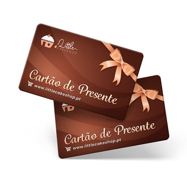 Cartão De Presente - Cartão De Presente Little Cake Shop